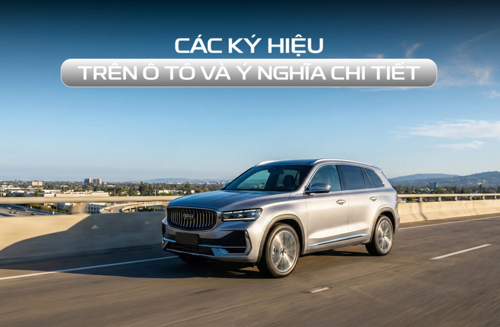 các ký hiệu trên xe ô tô