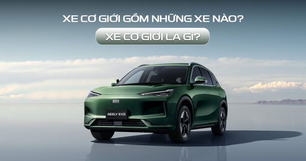 Xe cơ giới là gì?