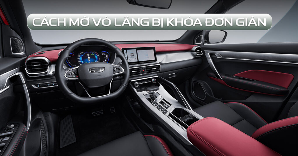 cách mở vô lăng bị khóa
