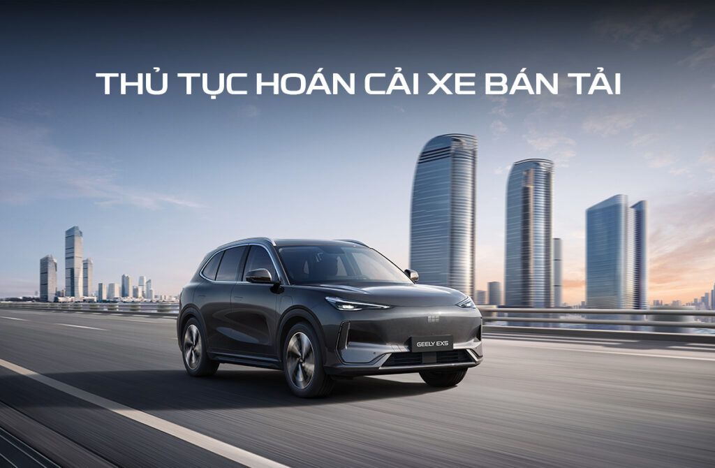 thủ tục hoán cải xe bán tải