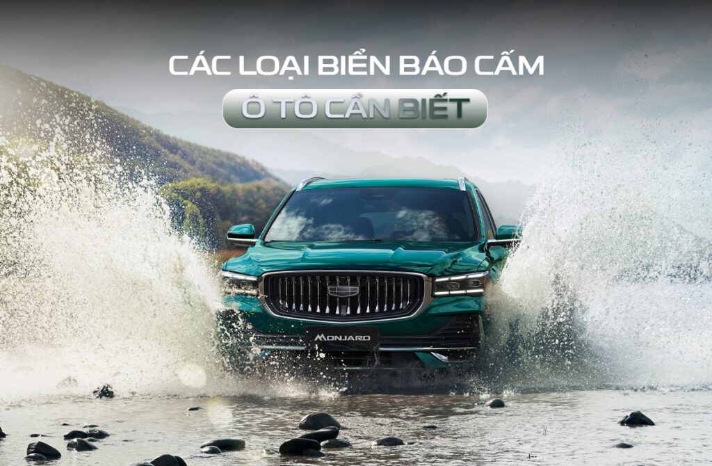 Các loại biển báo cấm cần biết