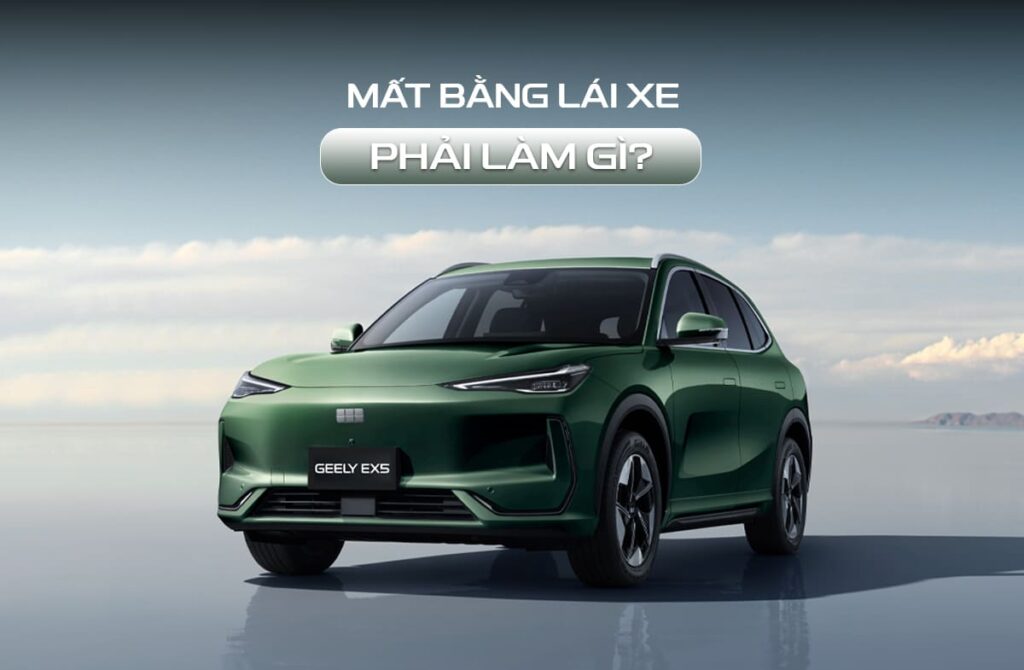 mất bằng lái xe